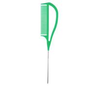 SUIOPPYUW Hair Styling Comb Teasing Tool Balances Lift And Volume Adding Unique Bristles For Styling Ease ! Measures 26.3x5.5cm/ 10.35inch X 2.17inch Teasing Wide Tooth Pick, Green, 26.3x5.5cm