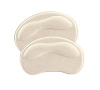 SUIOPPYUW Heel Cushion Pads Soft Comfortable Foot Heel Protectors Liner Guards Antiwear Application Sticking Solution High Cushion Inserts Grips Liner Guards, Beige, 3.94x2.36x0.24 inch