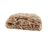 SUIOPPYUW Hemp Ropes Net Strength Plant Support Netting with Anti Fall Protecting Spaces Which Has Strong Load Bearing Capacity and Ensures Reliability of Climbing and, Brown, Rope Thickness 4mm