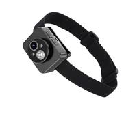 SUIOPPYUW High-definition Action Cam With Wave Sensing Headlights Long-lasting Battery Life Can Light Up When Waving ABS Induction