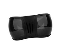 SUIOPPYUW Horse Riding Goggles Designed With Comfort In Mind Protects Horses Environment Elements While Ensuring Stylish Look Protective Horse Riding Glasses UV Protections, black and gray, 15x27cm