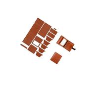 SUIOPPYUW Inspired by DIY Leather Wallet Set and Craft Own Purse with Comprehensive Handmade Woven Bags Sewing Supplies Mens Purse Making Supplies Materials for Adults, Brown, 9.5x1.8x11cm