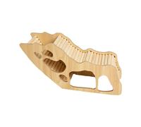 SUIOPPYUW Intriguing Wood Small Animal Out Hut Play Exploring Toy Offering Fresh Experiences For Curious Pet Rodents Wood Cage Accessories Small Animal Habitat Decor, Style C