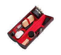 SUIOPPYUW Leather Shoe Care Kit With Complete Cleaner Organized Polish Solutions Everyday Travel Or Professional Portable Boot Brush Kit With Storage Case Travel, 10 pcS