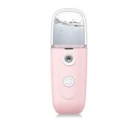 SUIOPPYUW Mini Face Sprayer 35ml Deep Moisturizing Rechargeable Humidifier Hiking Button for Operation Atomizer Facial Steamer, Red