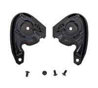 SUIOPPYUW Open Face Helmet Base Durable Helmet Lens Fixing Base Easy Installation Motorbike Visors Plate Accessories Lens Fixing Easy Installation Parts