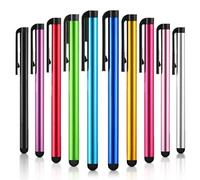 SUIOPPYUW Pack of 10 Touch Screen Pen Soft Head Mobile Phone Tablet Notebook Capacitive Pencil Pocket Dairy Drawing Gift
