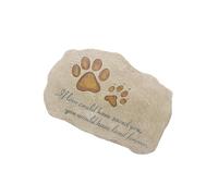 SUIOPPYUW Personalized Pet Memorial Stone Waterproof Dog Grave Marker Backyard Tombstone Ornament Stones Outdoor