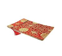 SUIOPPYUW Pouch Buddha Bead Hand for Magic Thickening Draw Lightweight Bag Dragon Jewelry Scripture Bible Bags Book Storage Gifts, Red, 24 * 34cm