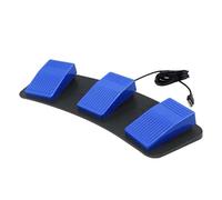 SUIOPPYUW Programmable USB Foot Switch Features 3 Keys Designed For Gaming Transcription Instrument Control And Home Usage USB Triple Foot Switch Pedal PC Gaming Control