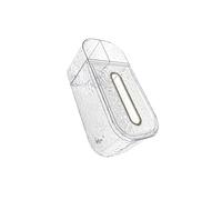 SUIOPPYUW Quick and Convenient Tissue Box Cover Transparent Acrylic Storage Box Napkin Holder Functional Offices Tissue Holder Easy to Replace Tissues and Clean.