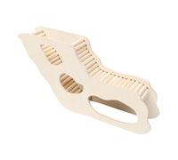 SUIOPPYUW Rat Long Bendy Bridge Mouse Wooden Ladder Decorative Supplies Creative Activity Center Suitable For Hamster Hamster Wooden Climbing Ladder Decoration Rodent, Tunnel