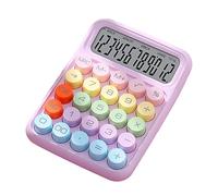 SUIOPPYUW Red Scientific Calculator - Durable And Accurate ABS Accounting Calculator, Lilac Purple
