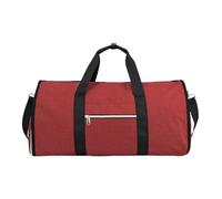 SUIOPPYUW Reliable Waterproof Garment Duffel Bag with Multiple Pockets Choice for Business Trips and Weekend Plans Holiday Business Trip Weekend Bag Suit Travel, Red, 55x29x30cm