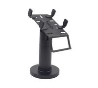 SUIOPPYUW Resilient Payment Terminal Stand Designed With Materials Ensures Stability And Longevity In Retail And Restaurant Stand POS With Handle 270° Swivel 30° Tilt, Black, 10.5x15.3cm