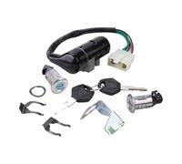 SUIOPPYUW Safety Lock Key Set Motorcycle Ignition Lock Durable Components System Easy To For Electric Scooters Providing Reliable Security For Scooter Easy To InstallThe Scooter Ignition Switch Set Is