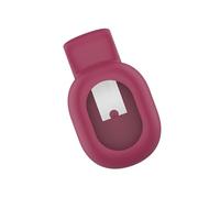 SUIOPPYUW Secure Steel Clip Holder for Buckle Clamps for Running Dynamics Pod Sensor Enhanced Performance Case Cover, Wine Red, 39.6 x 23.5mm