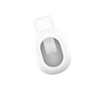 SUIOPPYUW Secure Steel Clip Holder for Buckle Clamps for Running Dynamics Pod Sensor Enhanced Performance Case Cover, White, 39.6 x 23.5mm