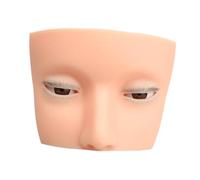 SUIOPPYUW Skin Practice Silicone Pad For Up Home Outstanding Tool For Fine-Tuning Eyelash Application Techniques Easily Lash Mannequin Head For Beginners Lash Extension