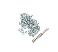 SUIOPPYUW Snow Tire Spikes With 100 Tire Studs Package Featuring Installation Tool For Easy Setup On Bicycles And Motorcycles Screw In Studs With Installation Tool Car