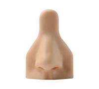 SUIOPPYUW Soft Silicone Nose Model Piercing Practice Simulation Appearance And Teaching Method MaterialMade Of Silicone Jewelry Display Mannequin Teaching Tool Flexible Realistic Reusable Nose Model