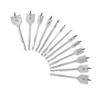 SUIOPPYUW Spade Drill Bit Sets Deliver Efficient Performance While Reducing Cracking Effective In Carving Wood For Home Improvement Projects Spade Drill Bit Sets Carbon Steel Paddle Flat