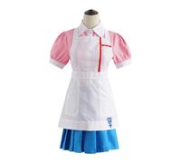 SUIOPPYUW Super Dangan 2 Mikan Tsumiki Cosplay Costume Cute Comfortable And Fashionable Cotton Cosplay Nurse Uniform Complete Set, As Shown, L