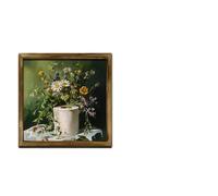 SUIOPPYUW Unique Farmhouse Bathroom Decor With Inspirational Wall Art Framed Featuring Vibrant Live Butterflies And Sage Green