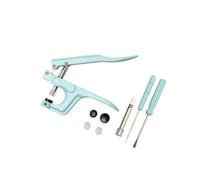 SUIOPPYUW Versatile Snap Fastener Pliers for Efficient Diaper Bibs Repair and Replacement Accessories Sewing, Blue, 26x13.8x2.5cm