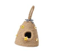 SUIOPPYUW Woven Bee Hanging Pendant Home Decoration With Lanyard for Creative Bee Theme Ornament Rustic Style Bedrooms With Honey And Flowers Party Favors Hanging Ornament Theme