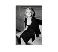 SUISHENG Fashion Retro Marilyn Monroe Posters for Room Aesthetic Canvas Wall Art Bedroom Decor12x18inch(30x45cm)