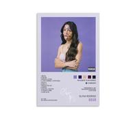 SUISHENG Olivia Rodrigo Album Cover SOUR Posters for Room Aesthetic Canvas Wall Art Bedroom Decor12x18inch(30x45cm)