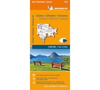 Suisse Sud-Est - Michelin Regional Map 553: Maps