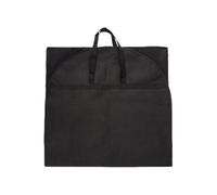 Suit Bags for Closet Storage - Foldable Garment with Handle and Clear Window | Black Zipper Garment Cover, Travel Dress, Shirt, Jacket, Coat, Tuxedo,