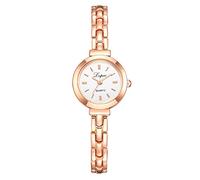 Suit European Style Watch Bracelet Small Leisure Beauty Fashion Women's Watch Large Face Watches for Men (White, One Size)