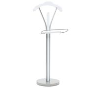 Suit Stand Clothing Hat Garment Rack Valet Hanger Butler Coat Rack vidaXL