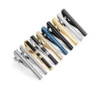 Suit Tie Pin Navy Blue 10 Pcs UK Tie Clip, Men Shirts For Collar Pin Tie Clip On Ties For Men Navy Blue, 10 Piece Tie Clip Ujoy Funny Safety Pins