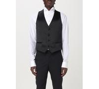 Suit Vest EMPORIO ARMANI Men color Black - Size: 48 - male