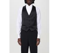 Suit Vest EMPORIO ARMANI Men color Black - Size: 54 - male