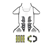 Suitable Fit For Zontes 350E Motorcycle Modification Parts Carbon Steel Bumper Guards And Footpeg Motorcycle Protection Bumper(B)