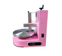Suitable for 4-12 inch Round Cake Cream Spreader, Baking Birthday Cake Tool, Coating Filling Machine, Cake Bread Cream Decoration Smoothing Machine (Pink)