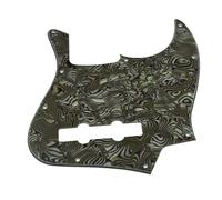 Suitable For 4-string J/B Pickguard Electric Guitar Pickguard Guitar Accessories(Brown B)