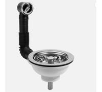 Suitable for any Including Buttler and Belfast Kitchen Sink. Basket Strainer Waste with overflow .Non- Rust SUS304 Stainless Steel.1½"Sink Hole Size 83-90 mm 90mm Long Screw.