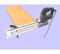 Suitable for any jigsaw, the ultimate guide rail for straight and precise saw cuts