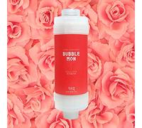 [Suitable for Any Shower Head] BUBBLEMON Vitamin C Shower Filter,Rose Scent,Made in Korea,Hard Water Softer,Chlorine Reduction,Aroma Therapy,Shower Head Filter for Skin and Hair,Easy Installation