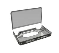 Suitable for AYN THOR TPU Protective Case Special Ventilation Hole design, Full Package Fit Thin Anti-seismic Anti-fall (Transparent black)