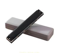 Suitable For Beginners Harmonica In The Key Of C With Double Tremolo(Black C for bD tone)