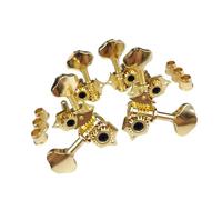 Suitable For Beginners The 3R3L Vintage Gold Open Face Guitar Features A 19:1 Tuning Peg Ratio