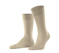 FALKE Men's Sensitive Malaga M So Cotton With Soft Tops 1 Pair Socks, Beige Silk 4097, 8.5-11