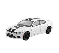 Suitable For Dodge Charger SRT Hellcat 1:32 Die-cast Alloy Muscle Car Model With Sound And Light Effects(White)